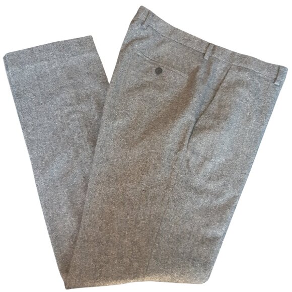 Hugo Boss Wool & 10% Silk Men's Dress Pants - Picture 1 of 15